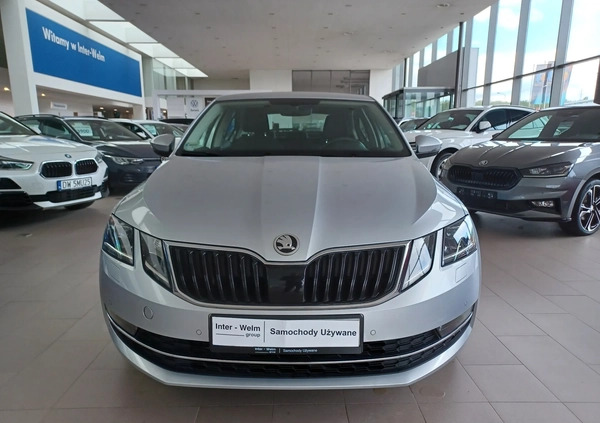 Skoda Octavia cena 88400 przebieg: 99400, rok produkcji 2018 z Biała małe 154